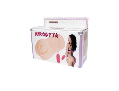 Masturbator-Vagina z wibracją 650g-AFRODYTA - 5