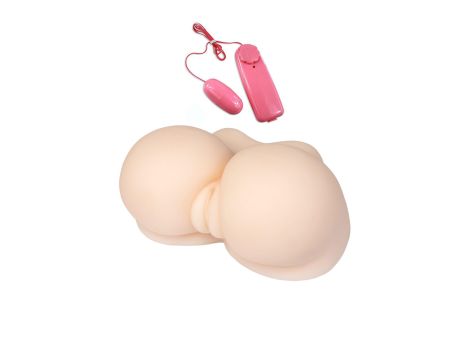 Masturbator-Vibrating Life-Sized Pussy & Ass XL