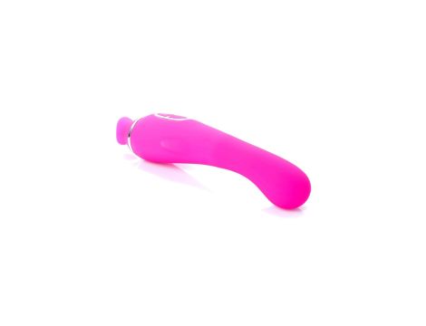 Vibrator-HELEN Pink - 12 vibration functions / 8 stimulation functions USB - 5