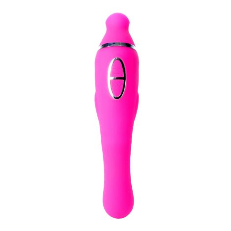 Vibrator-HELEN Pink - 12 vibration functions / 8 stimulation functions USB