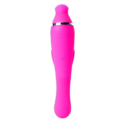 Vibrator-HELEN Pink - 12 vibration functions / 8 stimulation functions USB - 3