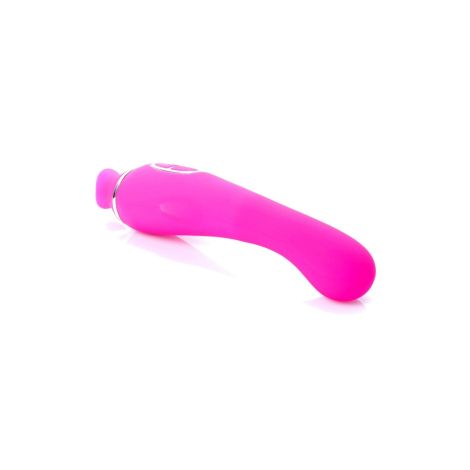 Vibrator-HELEN Pink - 12 vibration functions / 8 stimulation functions USB - 5