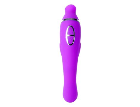 Wibrator-KELLY Purple- 12 vibration functions / 8 stimulation functions USB