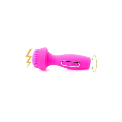 Wibrator-JENNY Pink - Massager 36- Vibrating / 8 Rotation functions USB - 6