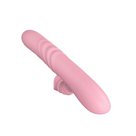 Wibrator-Angelia, USB 3 functions of thrusting / 20 vibrations Flesh - 6