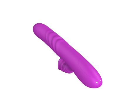 Wibrator-Angelia, USB 3 functions of thrusting / 20 vibrations Purple - 6