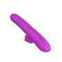 Wibrator-Angelia, USB 3 functions of thrusting / 20 vibrations Purple - 7