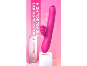 Wibrator-Angelia USB 3 functions of thrusting / 20 vibrations Pink - image 2