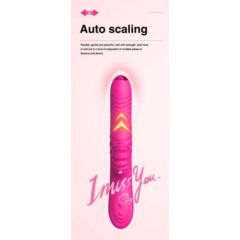 Wibrator-Angelia USB 3 functions of thrusting / 20 vibrations Pink - 13