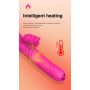 Wibrator-Angelia USB 3 functions of thrusting / 20 vibrations Pink - 10