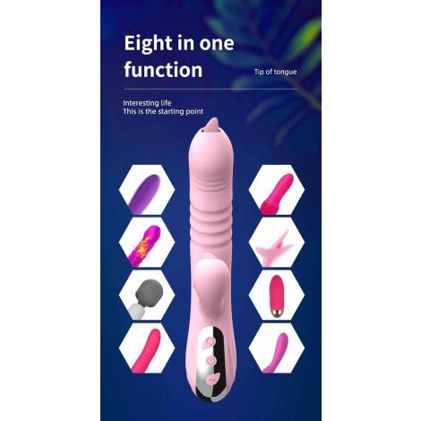 Wibrator-Fairy USB 3 functions of thrusting / 20 vibrations - 3