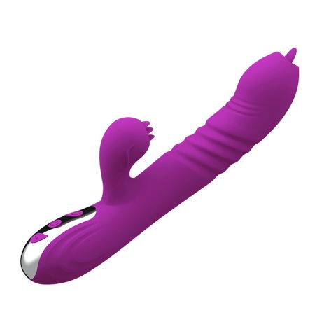 Wibrator-Fairy USB 3 functions of thrusting / 20 vibrations -Purple - 2