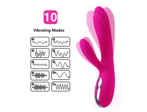 Wibrator-Joker Heating Double Vibrating Massage Stick - 10