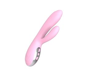 Wibrator-Joker Heating Double Vibrating Massage Stick -Pink - image 2