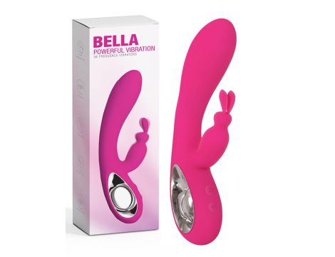 Wibrator-Bella,36 funkcji, USB Pink - 3