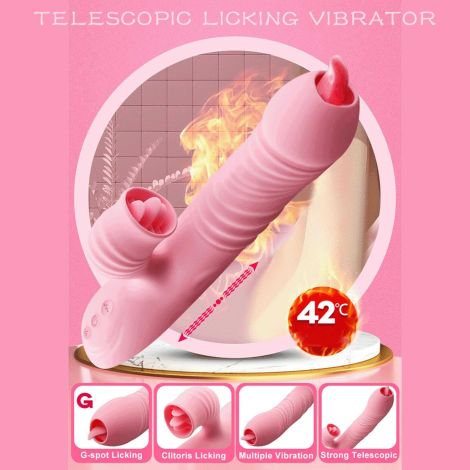 Wibrator-Fanny USB -Pink - 11