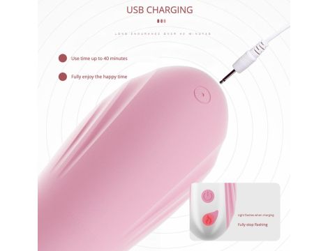 Wibrator-Hannah USB -Pink - 3