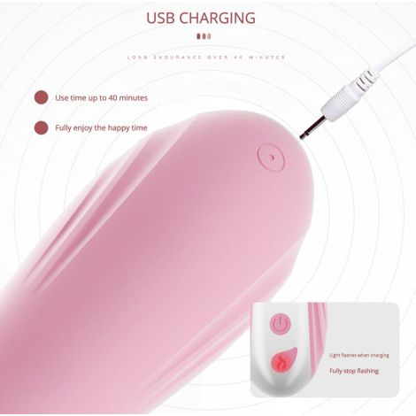 Wibrator-Hannah USB -Pink - 3