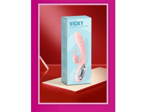 Wibrator-Vicky USB -Pink - 11