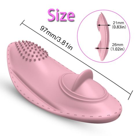 Wibrator-Strap on Vibrator 01 -Pink - 8