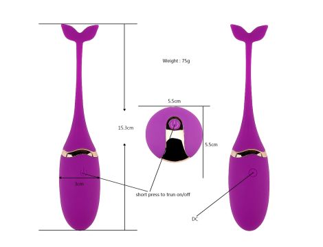 Vibratong egg (pink) USB - 3