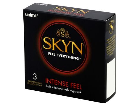 UNIMIL SKYN BOX 3 INTENSE FEEL