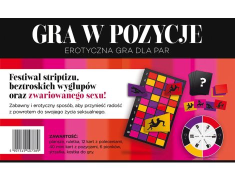 Gry-GRA W POZYCJE-erotyczna gra dla par - 4