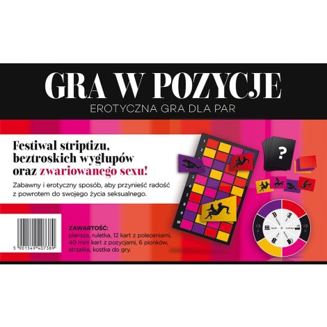 Gry-GRA W POZYCJE-erotyczna gra dla par - 4