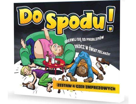 Do spodu! Zestaw 4 gier imprezowych