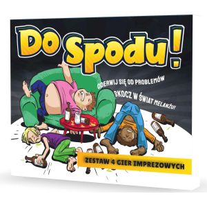 Do spodu! Zestaw 4 gier imprezowych