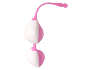 Kulki-TEARDROP DUO BALLS PINK - image 2