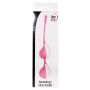 Kulki-TEARDROP DUO BALLS PINK - 2