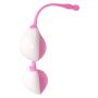 Kulki-TEARDROP DUO BALLS PINK - 3