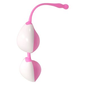 Kulki-TEARDROP DUO BALLS PINK - image 2