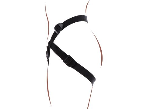 Strap-On Pleasure Harness Black - 6