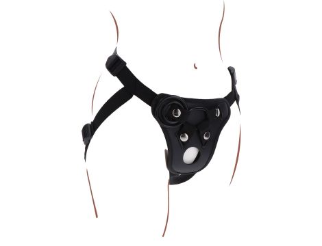 Strap-On Pleasure Harness Black - 8