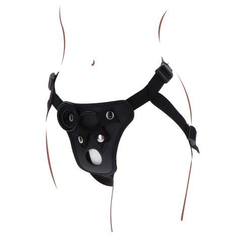 Strap-On Pleasure Harness Black - 5