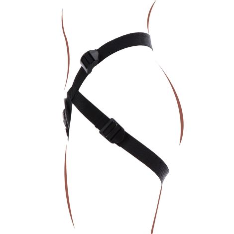 Strap-On Pleasure Harness Black - 6