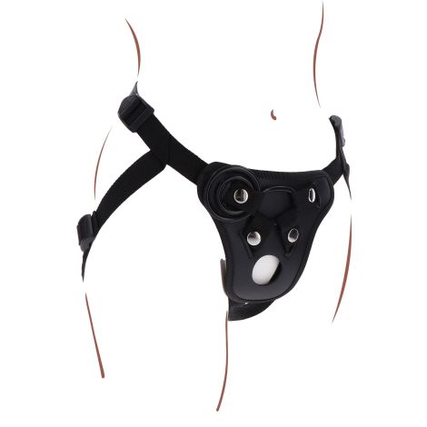 Strap-On Pleasure Harness Black - 8