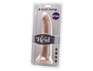 Dong 8 inch Vibrating Light skin tone - image 2