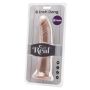 Dong 8 inch Vibrating Light skin tone - 3