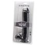 Dildo 11 inch with Balls Black - 3