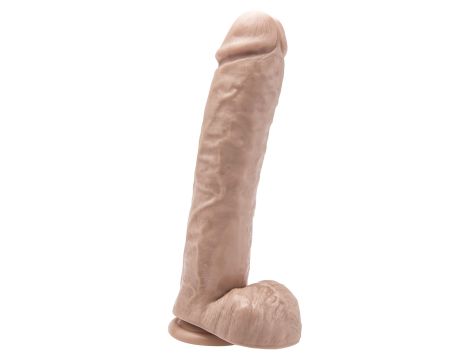 Dildo 11 inch with Balls Light skin tone