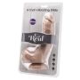 Dildo 8in. with Balls Vibrator Light skin tone - 3