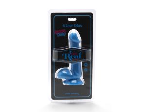 Happy Dicks Dildo 6 inch Balls Blue - image 2