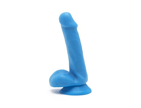 Happy Dicks Dildo 6 inch Balls Blue