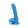 Happy Dicks Dildo 6 inch Balls Blue - 2