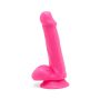 Happy Dicks Dildo 6 inch Balls Pink - 2