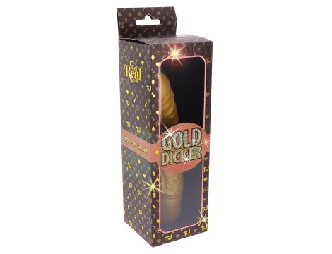 Gold Dicker Original Vibrator Gold - 2