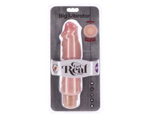 Dual Density Big Vibrator 9in. Light skin tone - image 2